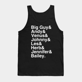 Cincinnati Radio Helvetica List Tank Top